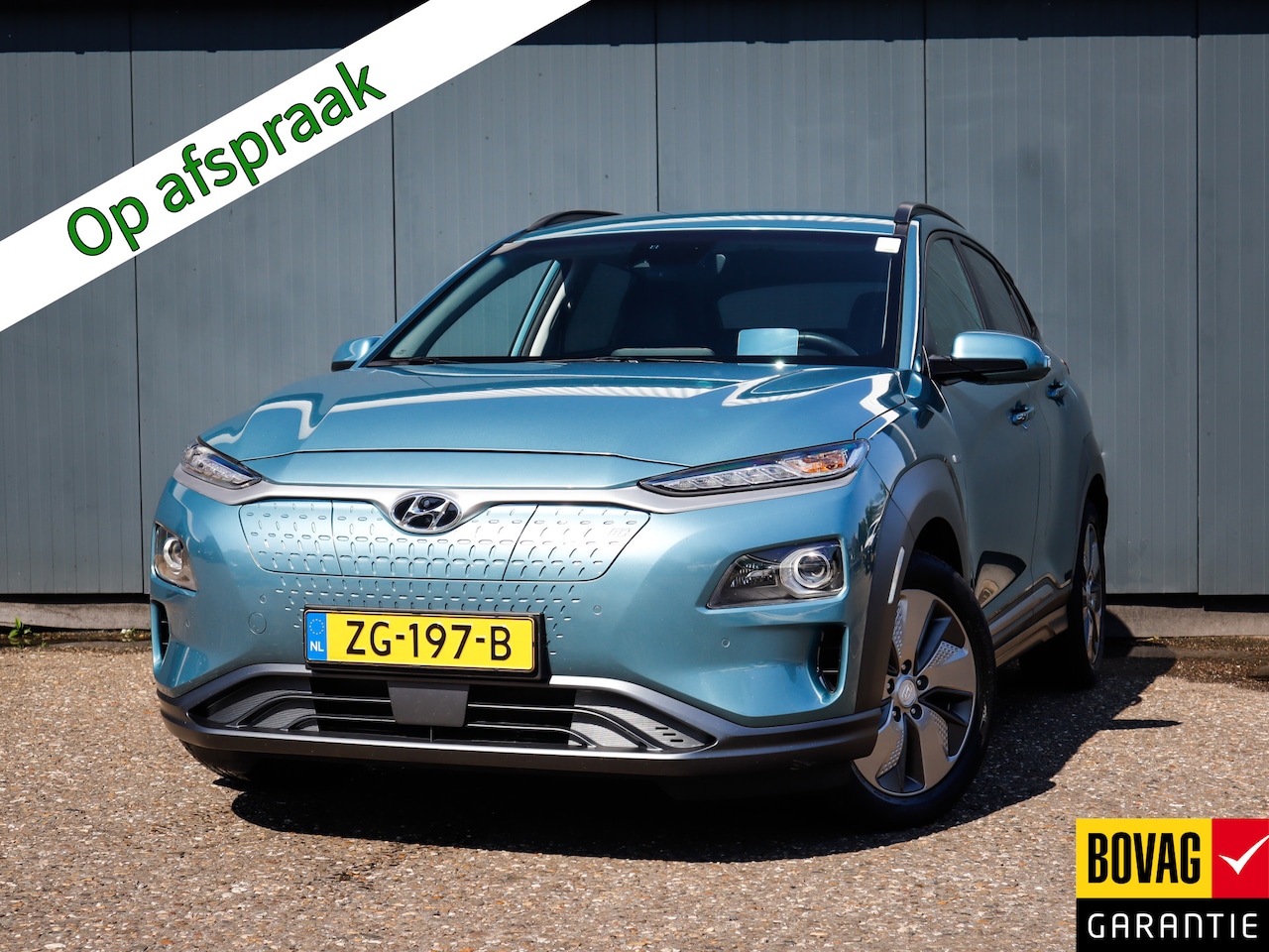 Hyundai Kona Electric - EV Premium 64 kWh (204 PK) 1e-Eig, Keurig-Onderh, 12-Mnd-BOVAG, NL-Auto, Navigatie/Apple-C - AutoWereld.nl