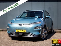 Hyundai Kona Electric - EV Premium 64 kWh (204 PK) 1e-Eig, Keurig-Onderh, 12-Mnd-BOVAG, NL-Auto, Navigatie/Apple-C