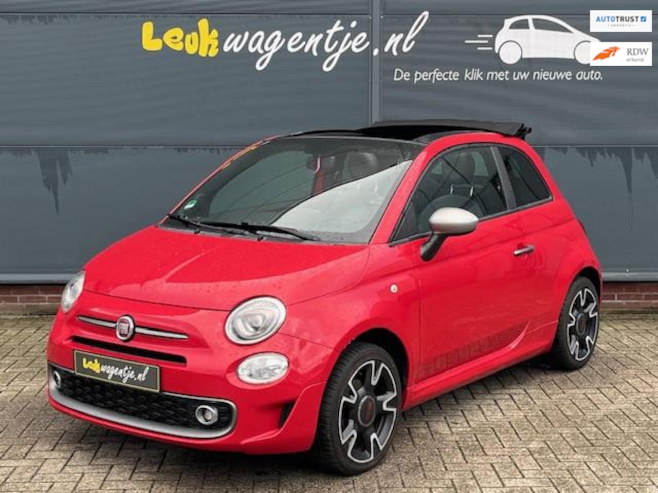 Fiat 500 C - 1.2 500S Cabrio *navi *climate *cruise *16 inch - AutoWereld.nl