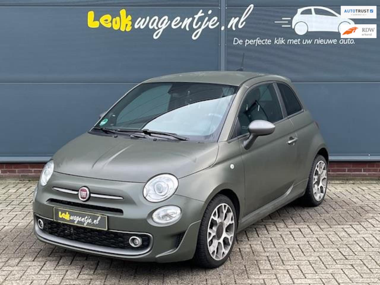 Fiat 500 - 0.9 TwinAir Turbo Sport *carplay *leer *xenon *mat - AutoWereld.nl