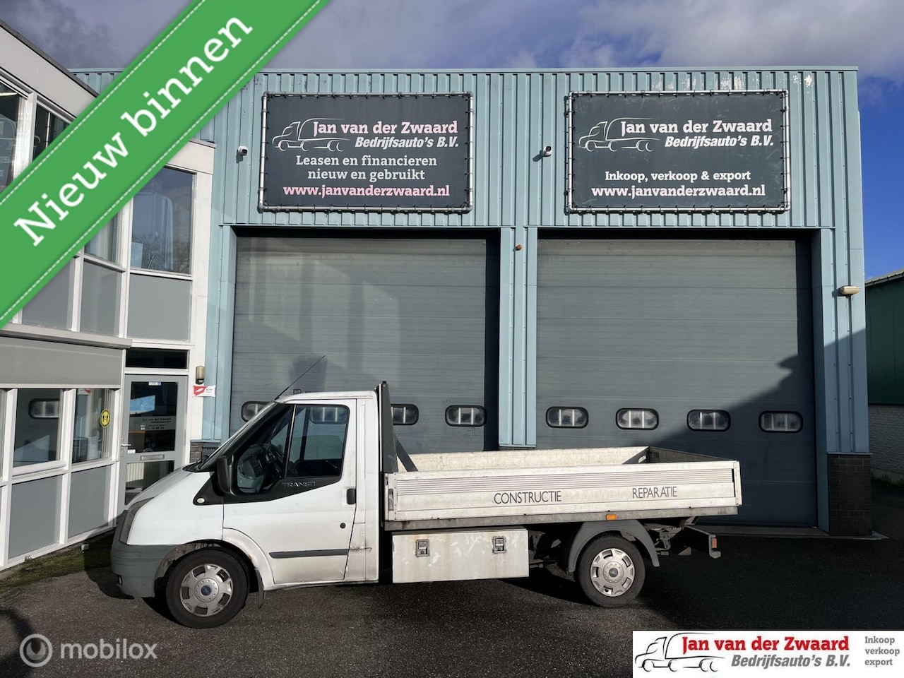 Ford Transit - 300M 2.2 TDCI Pick up Open laadbak Trekhaak. - AutoWereld.nl