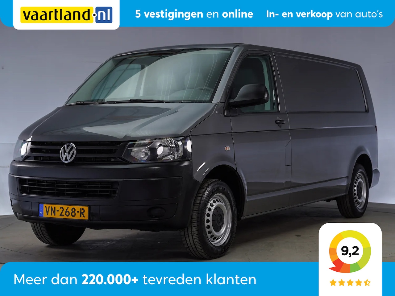 Volkswagen Transporter - 2.0 TDI L2H1 Trend 3 pers. [ Airco Trekhaak ] - AutoWereld.nl