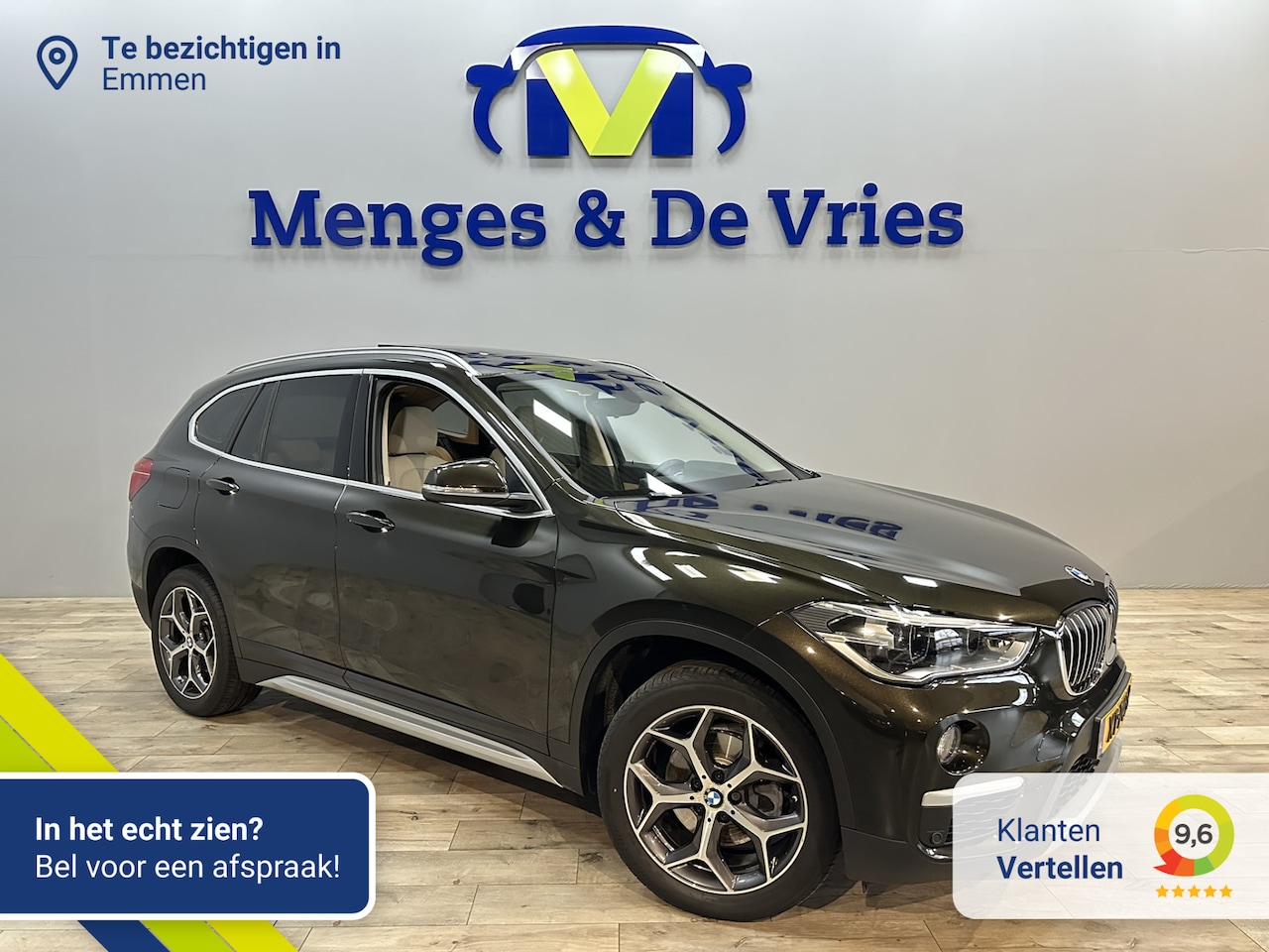 BMW X1 - sDrive20i Orange Edition III X Line | Airco ECC | LED | Panorama | Leer | Head up | Trekha - AutoWereld.nl