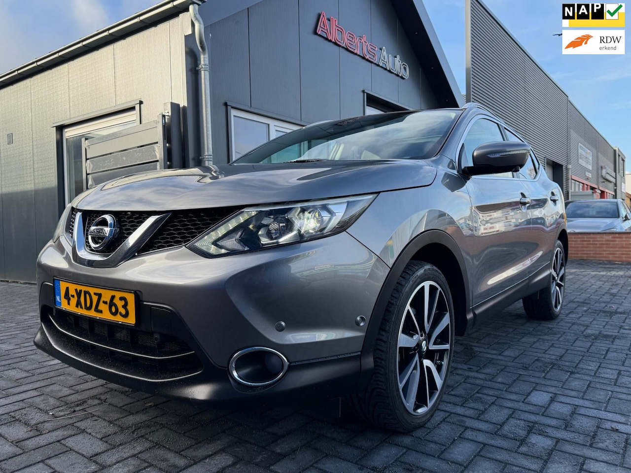 Nissan Qashqai - 1.2 Tekna | 360 CAMERA | NAVI | 19'' | LEDER | PANO | - AutoWereld.nl