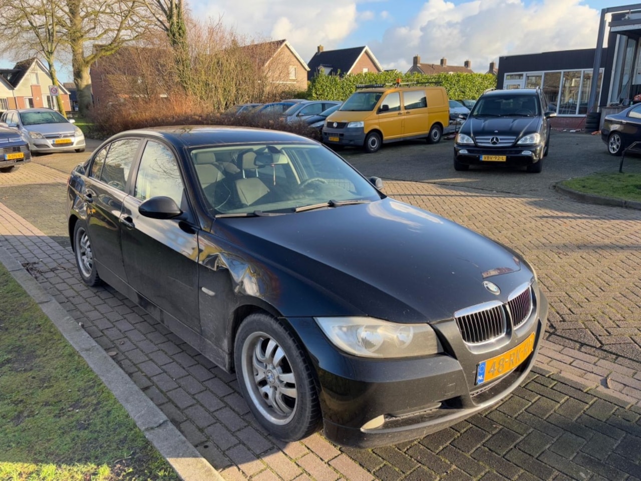 BMW 3-serie - 320D Sedan 2005 Zwart EXPORT - AutoWereld.nl