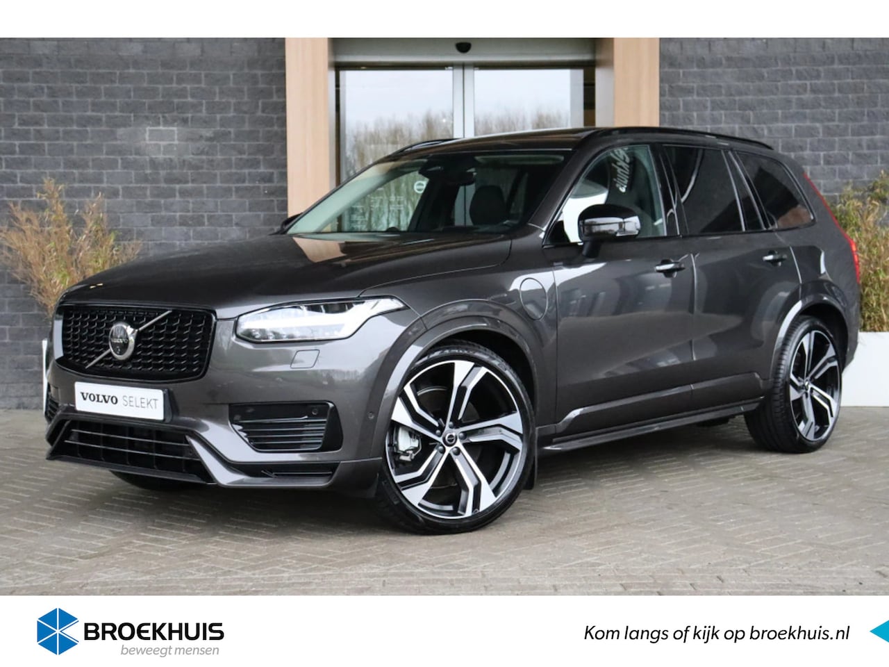 Volvo XC90 - T8 AWD Recharge Ultimate Dark | Full Option | Luchtvering | Bowers & Wilkins | Trekhaak | - AutoWereld.nl