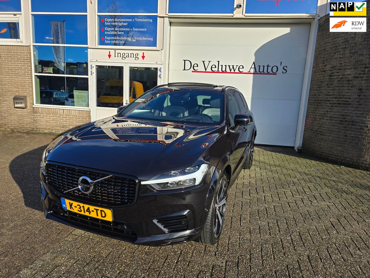 Volvo XC60 - 2.0 Recharge T6 AWD R-Design 360° CAMERA TREKHAAK - AutoWereld.nl