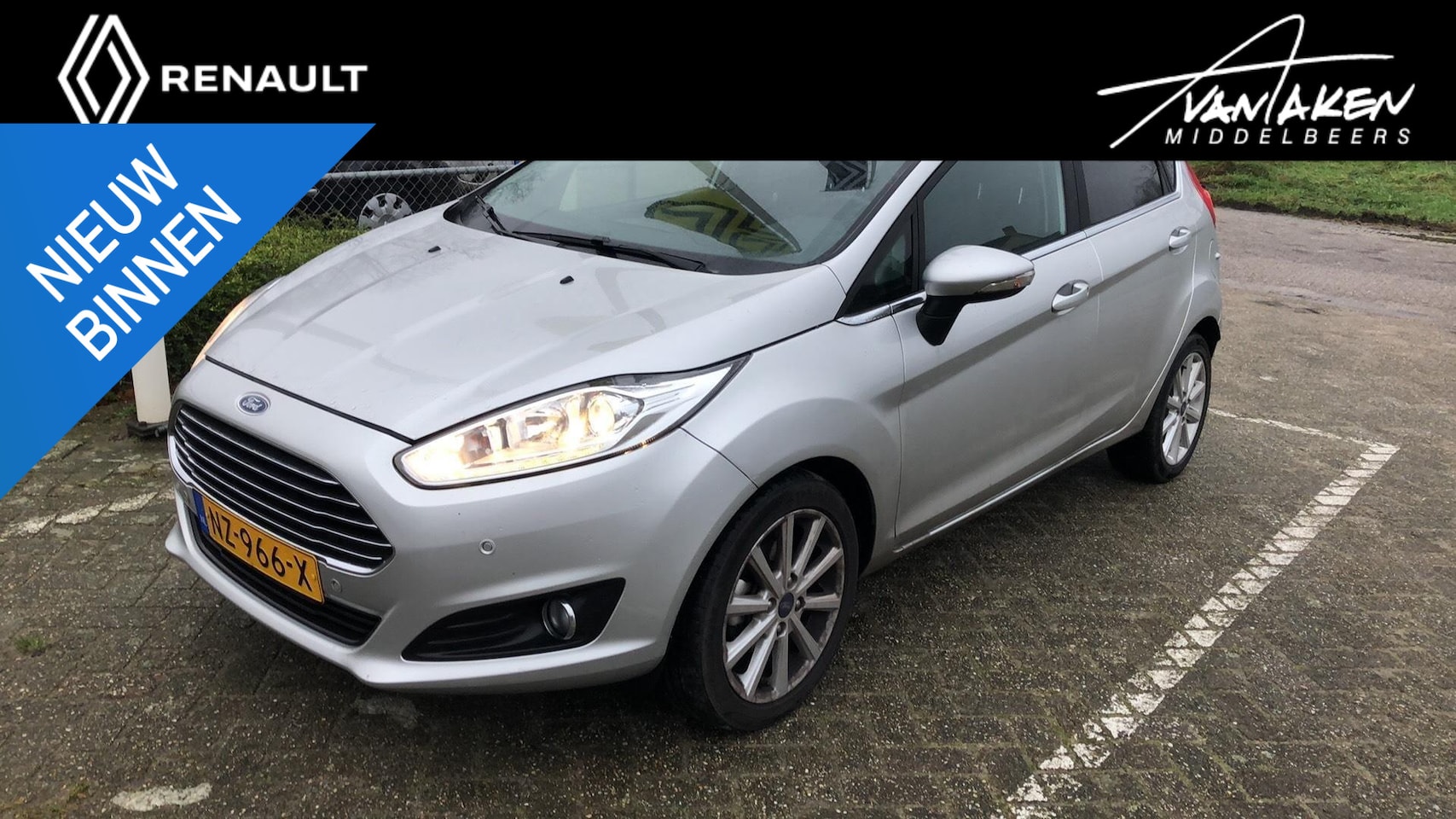 Ford Fiesta - 1.0 EcoBoost Titanium 5 Drs. - AutoWereld.nl