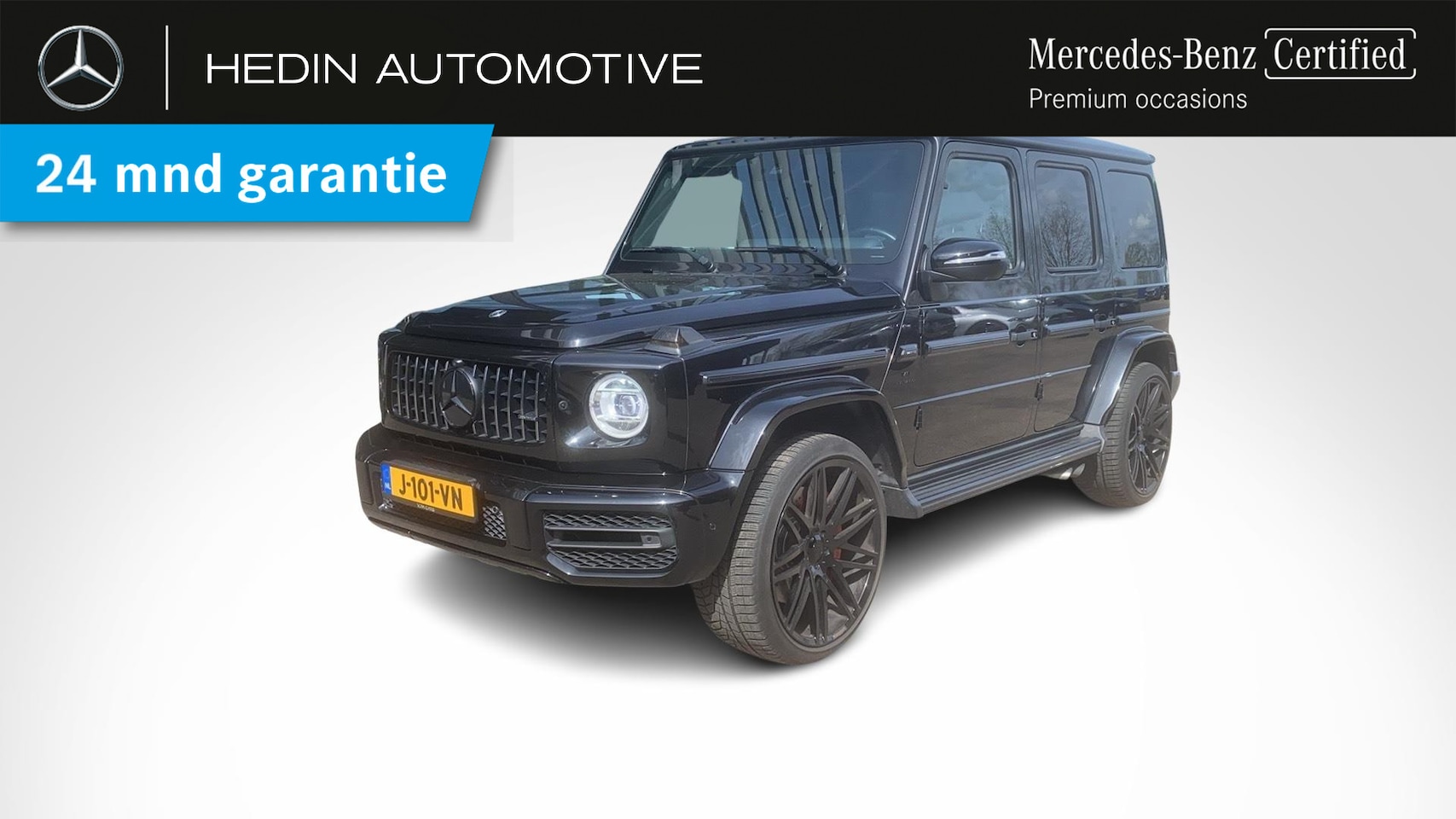 Mercedes-Benz G-klasse - G 63 AMG Automaat | Designo | Brabus Wielen | Schuifdak | Distronic | AMG Ride Control | C - AutoWereld.nl