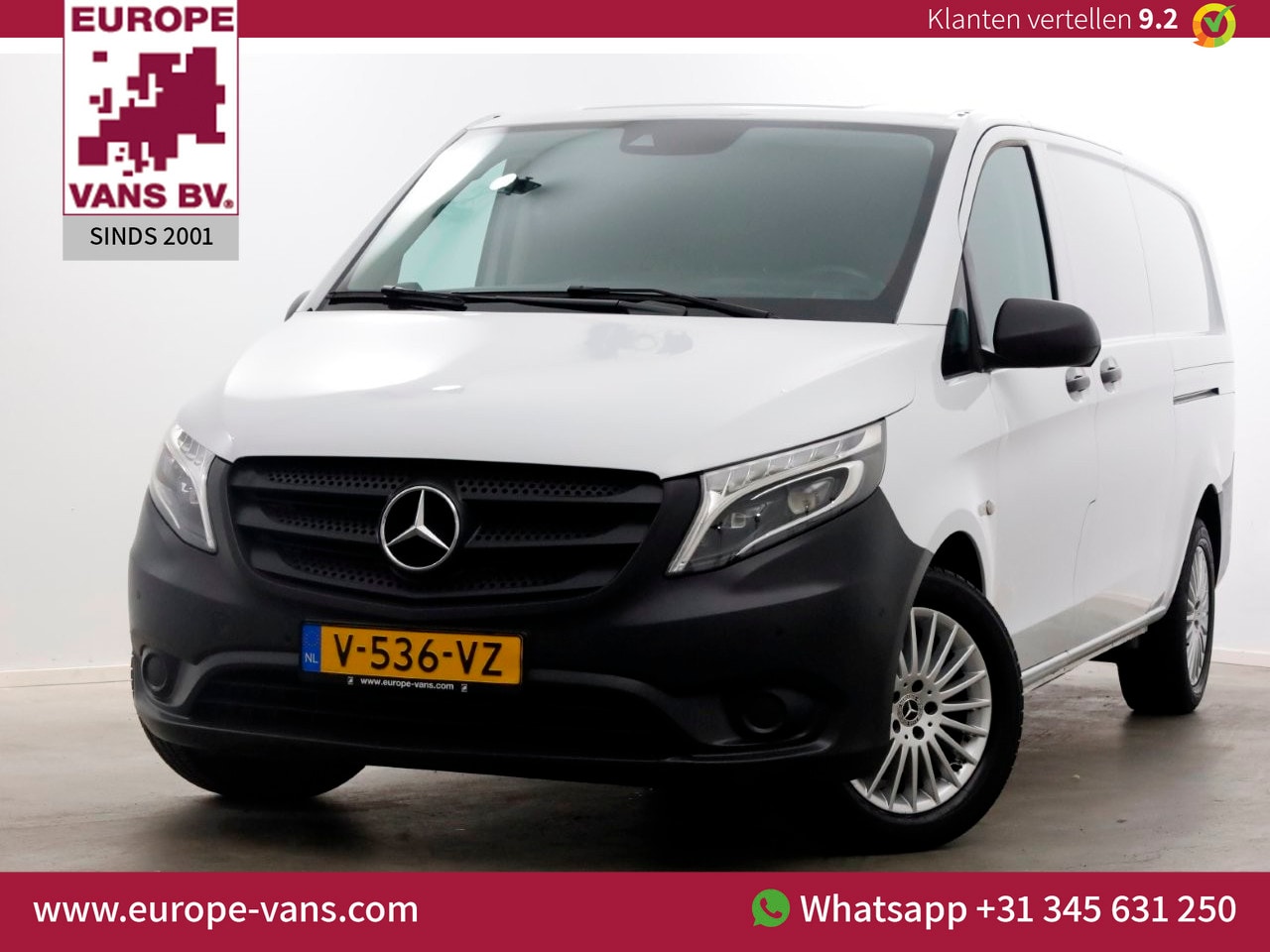 Mercedes-Benz Vito - 114 CDI 136pk E6 7G Automaat XL Extra Lang LED/Camera/2x Schuifdeur 02-2019 - AutoWereld.nl