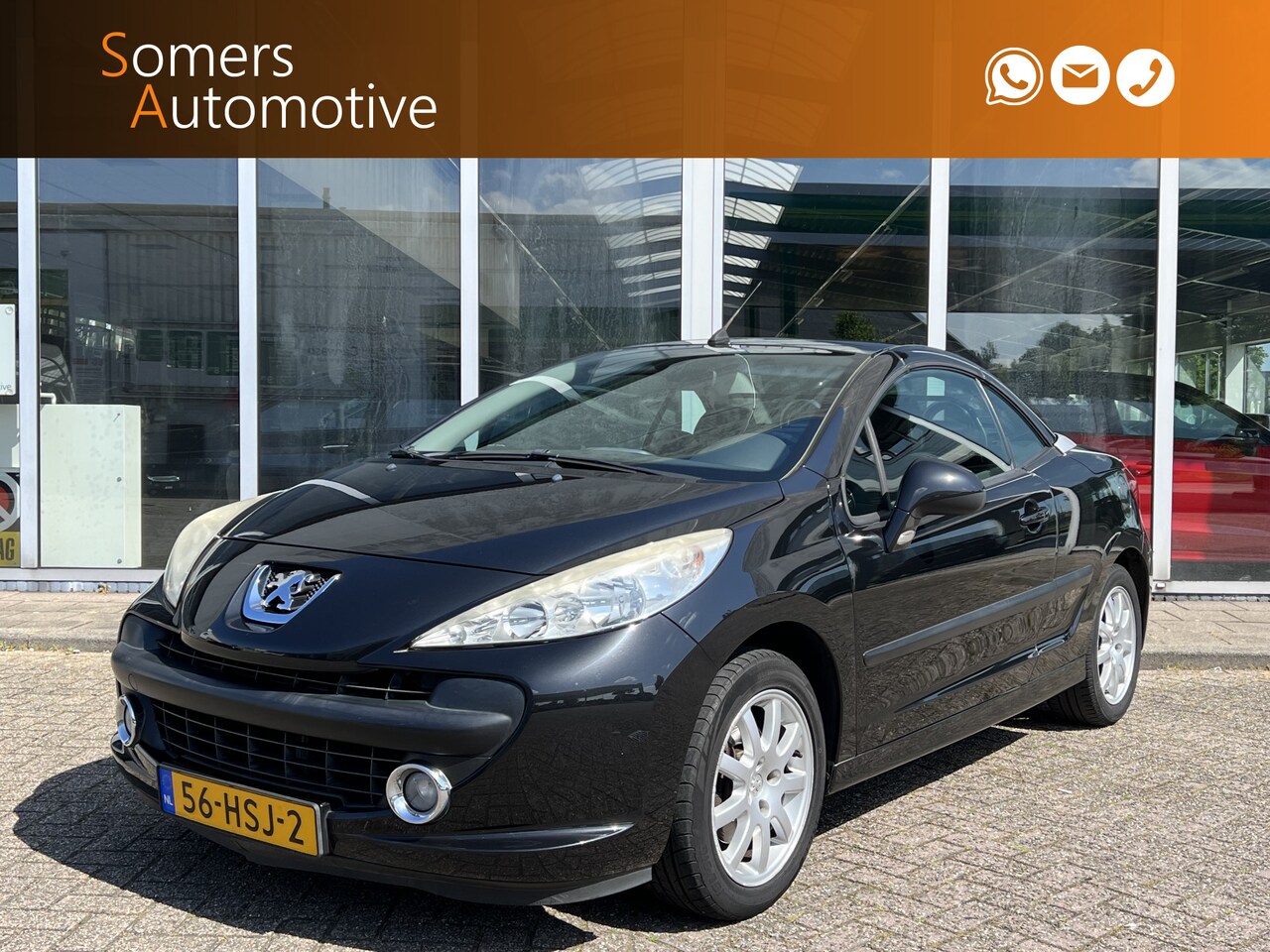 Peugeot 207 CC - 1.6 VTi | Leder | Lichtmetalen velgen | Airco - AutoWereld.nl