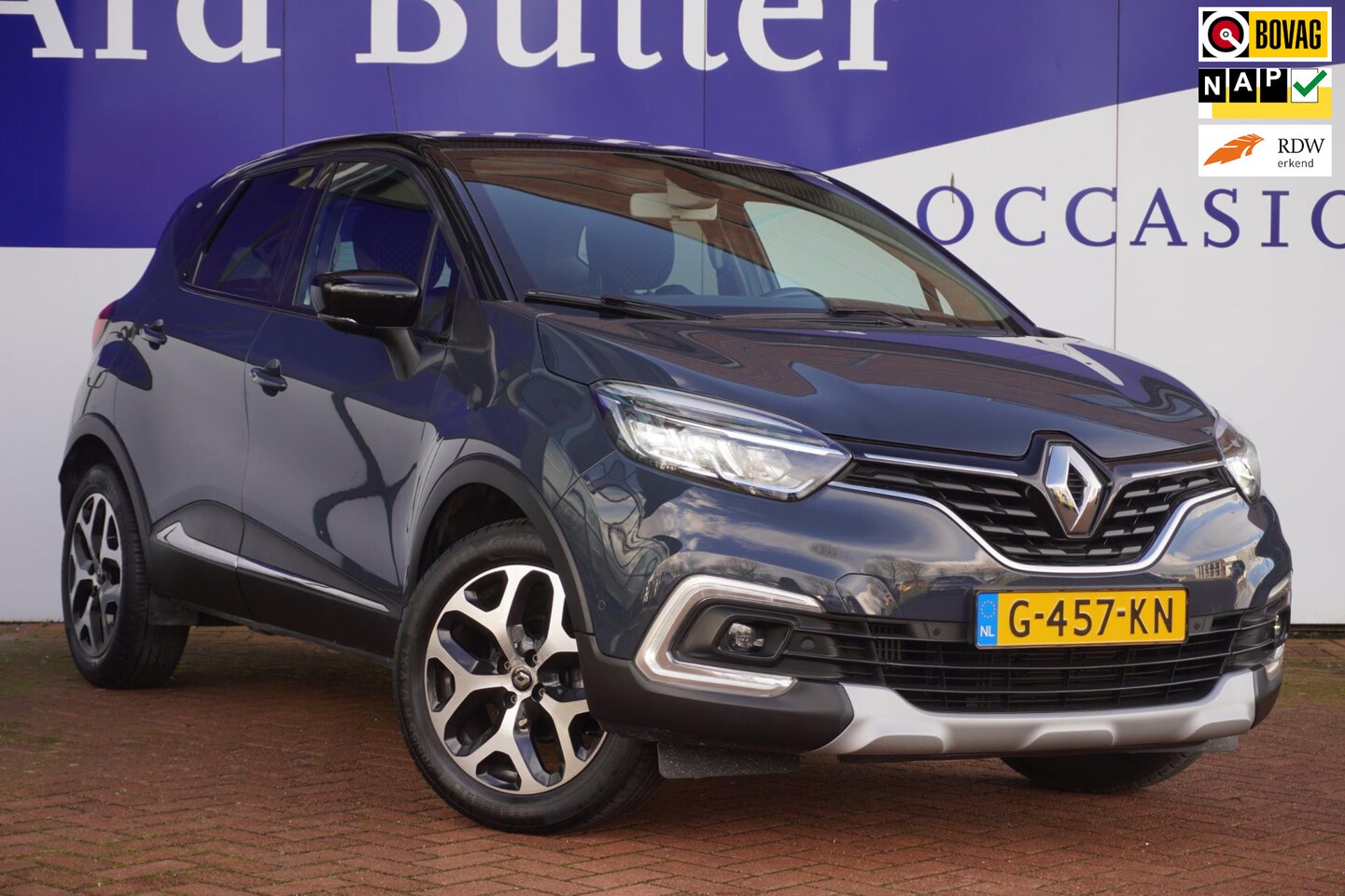 Renault Captur - 0.9 TCe Intens / LED / Navigatie / Camera / Parkeer-Hulp / 17"LMV / = OKTOBER 2019 !! - AutoWereld.nl