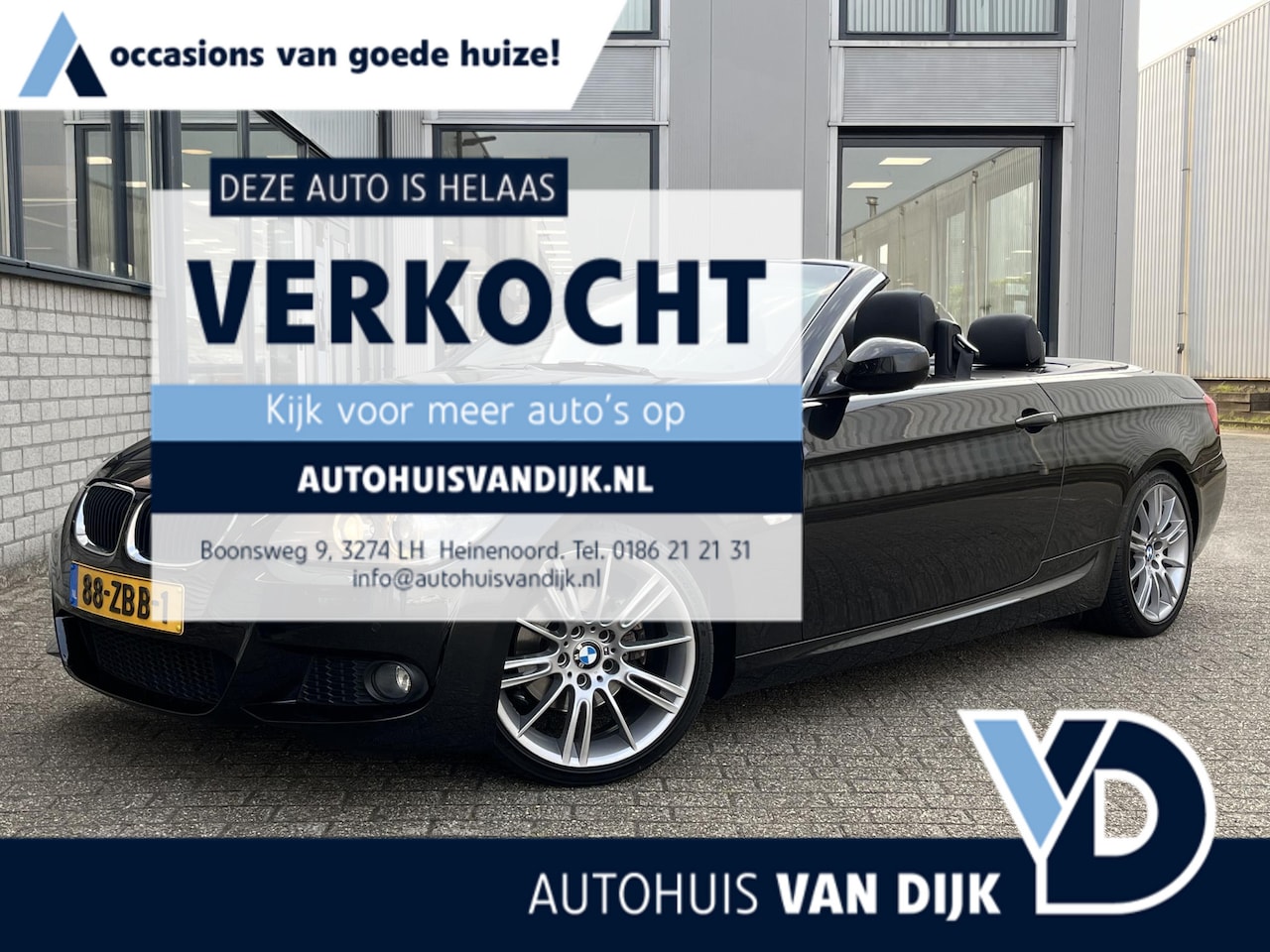 BMW 3-serie Cabrio - 320i High Executive !! NIEUWJAARSDEAL !! - AutoWereld.nl