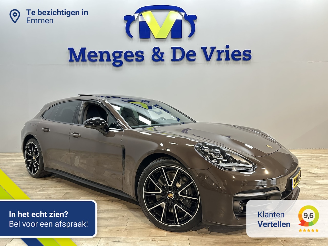 Porsche Panamera Sport Turismo - 2.9 4 E-Hybrid Platinum Edition 9000 KM | NL Auto | Sport Chrono |  LED PDLS+ | Panorama | - AutoWereld.nl