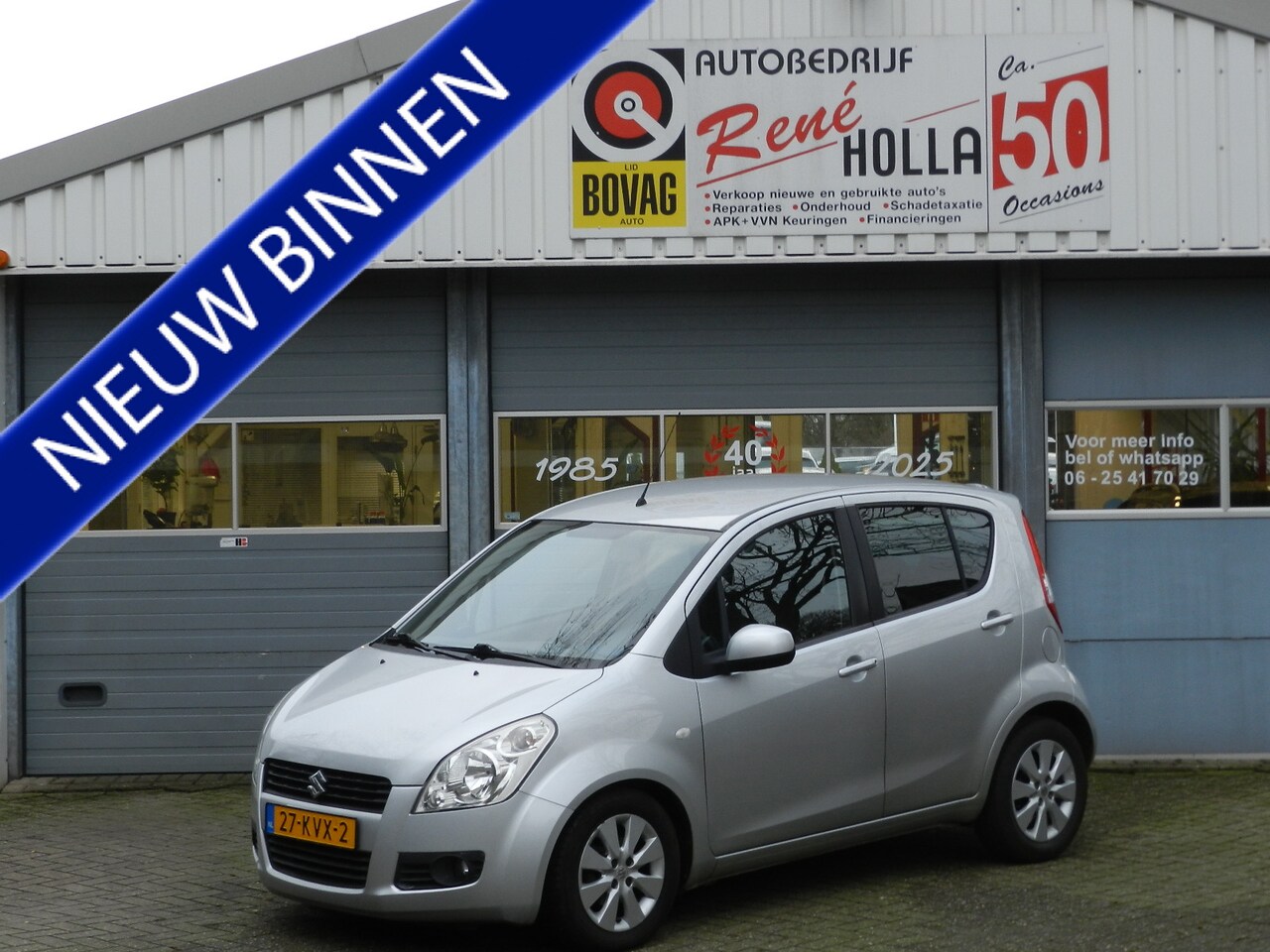 Suzuki Splash - 1.2 Automaat 5 Deurs Exclusive LMV Metallic lak - AutoWereld.nl