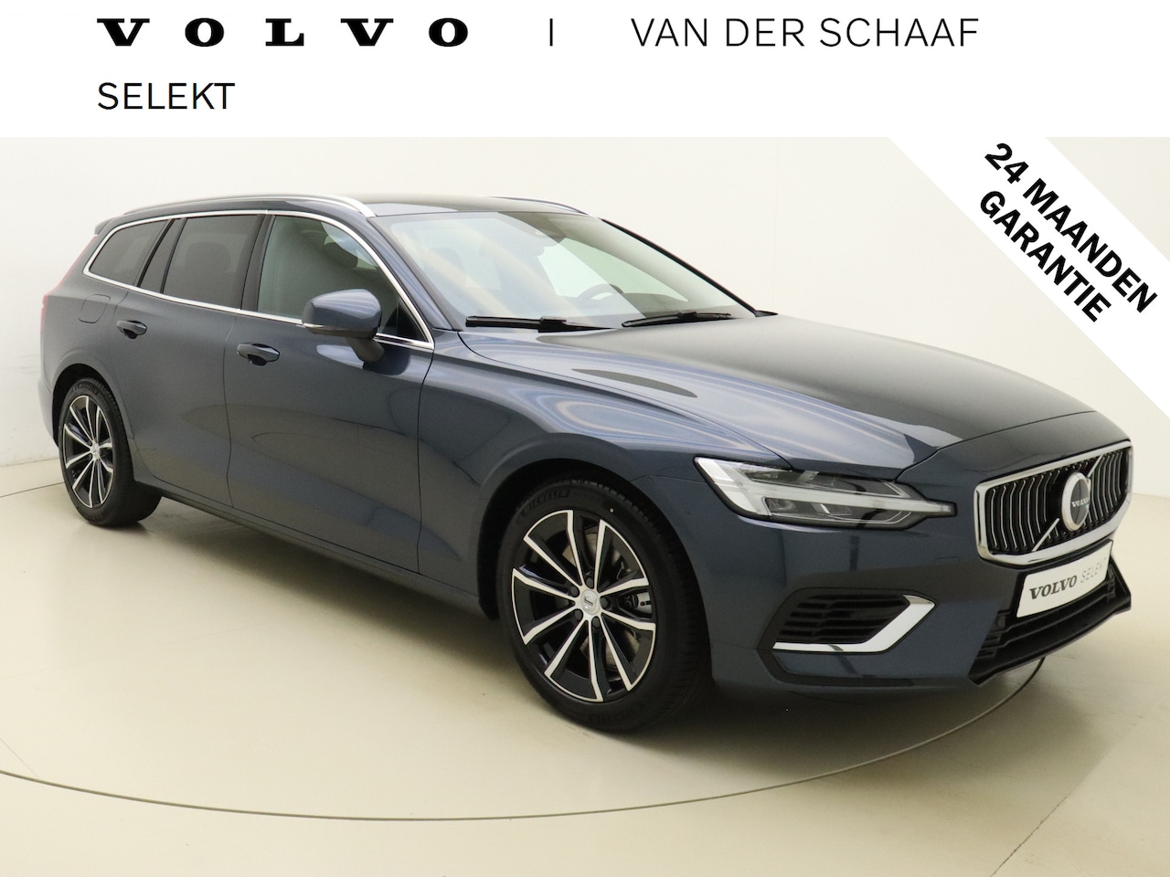 Volvo V60 - T6 350pk Recharge AWD Essential Edition / Climate / Leder / Getint glas / Metallic lak / 1 - AutoWereld.nl