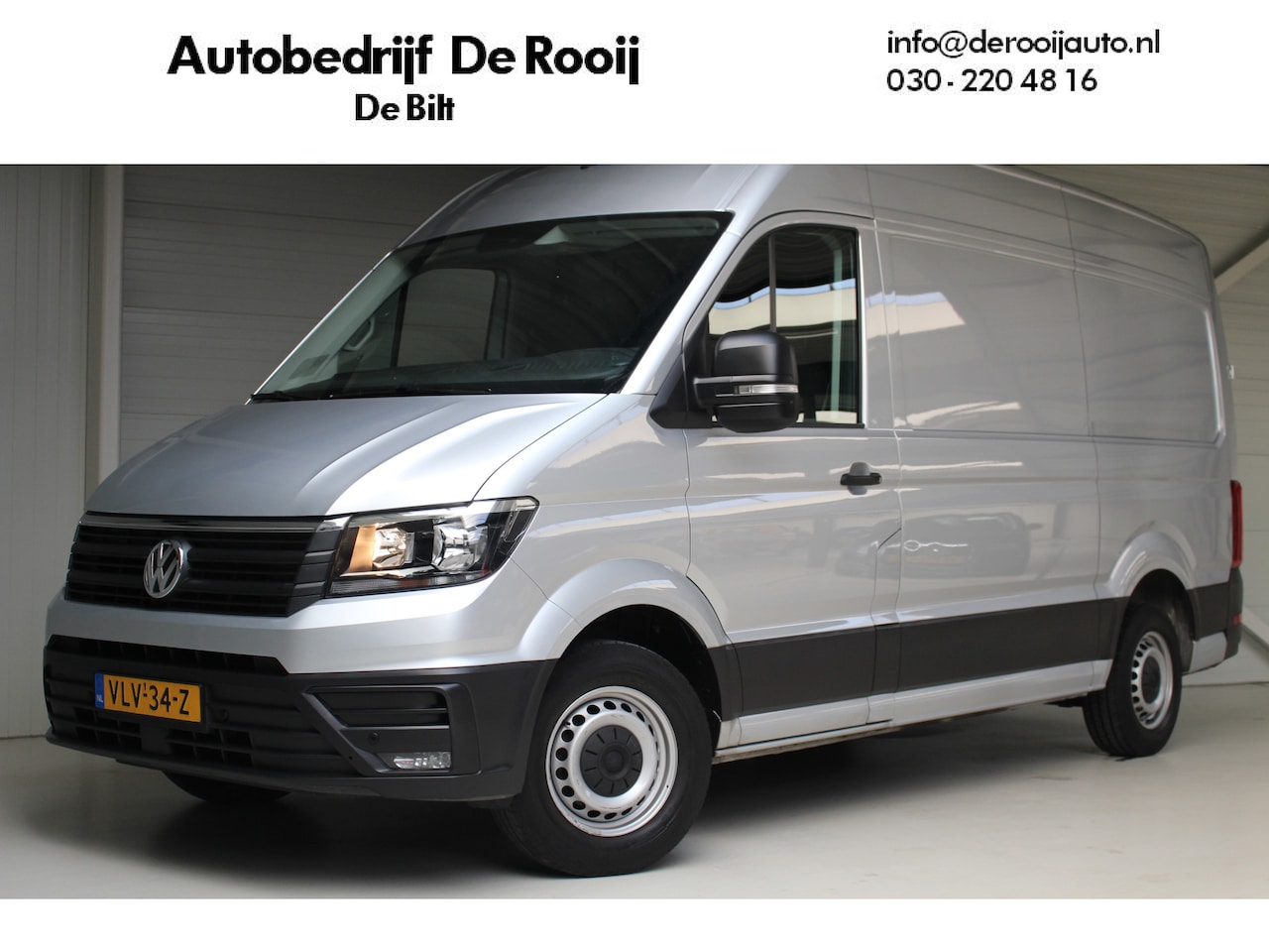 Volkswagen Crafter - 35 2.0 TDI L3H3 Highline Airco | Cruise Control | PDC | Navigatie  excl. btw - AutoWereld.nl