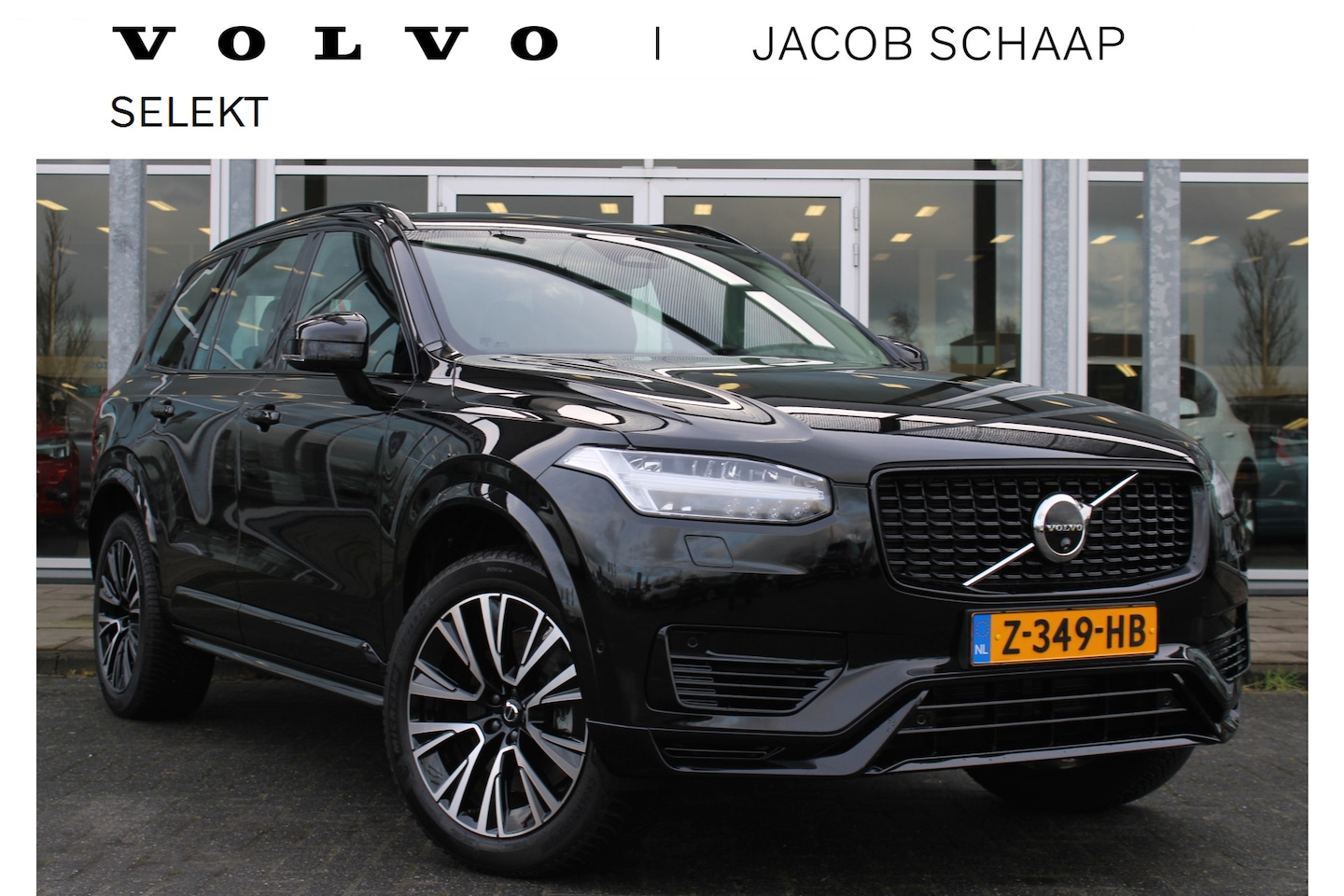 Volvo XC90 - T8 455 pk Recharge AWD Ultimate Dark / Trekhaak / Luchtvering / Geventileerd leer / Bowers - AutoWereld.nl