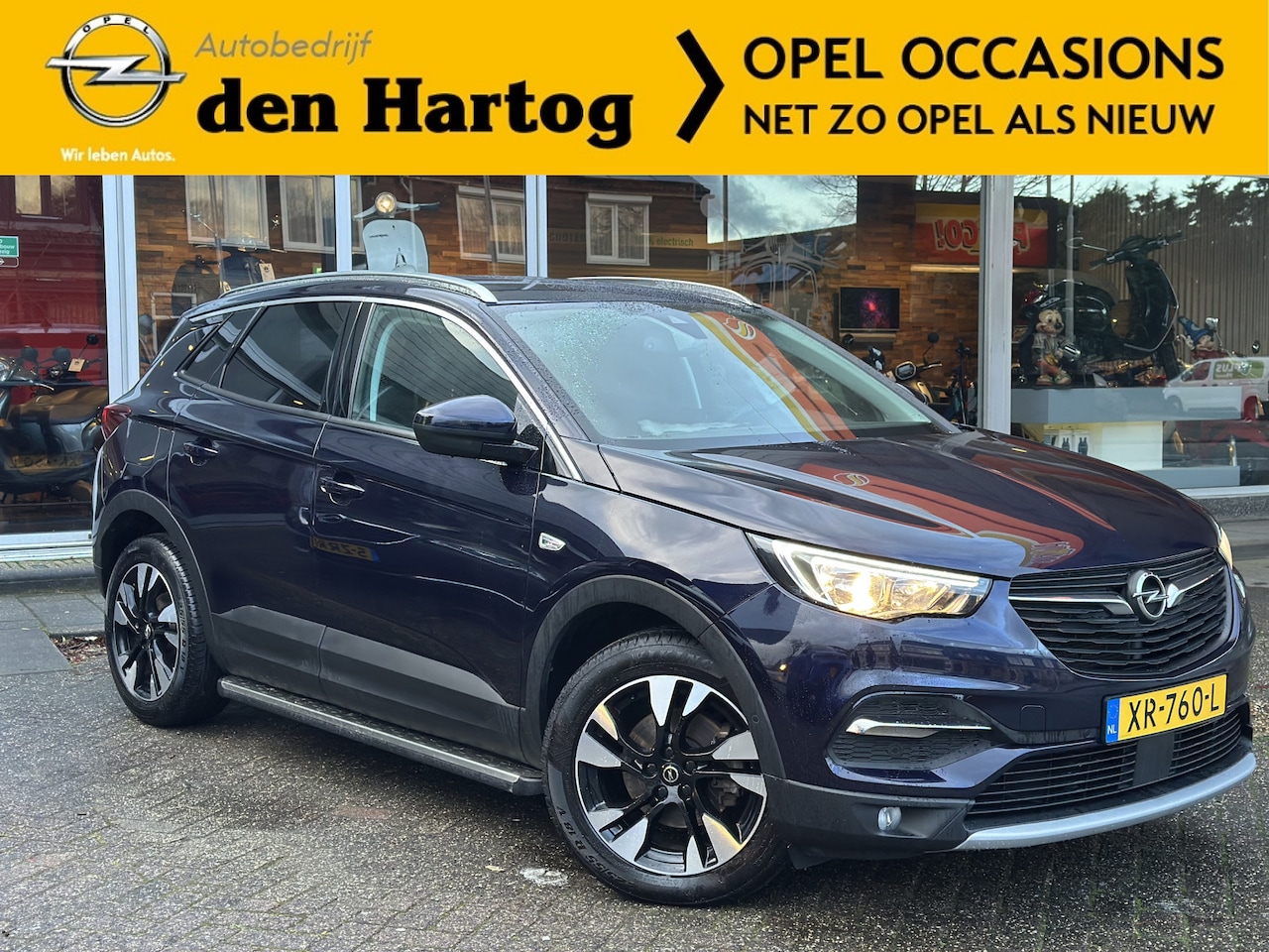 Opel Grandland X - 1.2 Turbo Innovation Electr achterklep/ECC/Led. - AutoWereld.nl