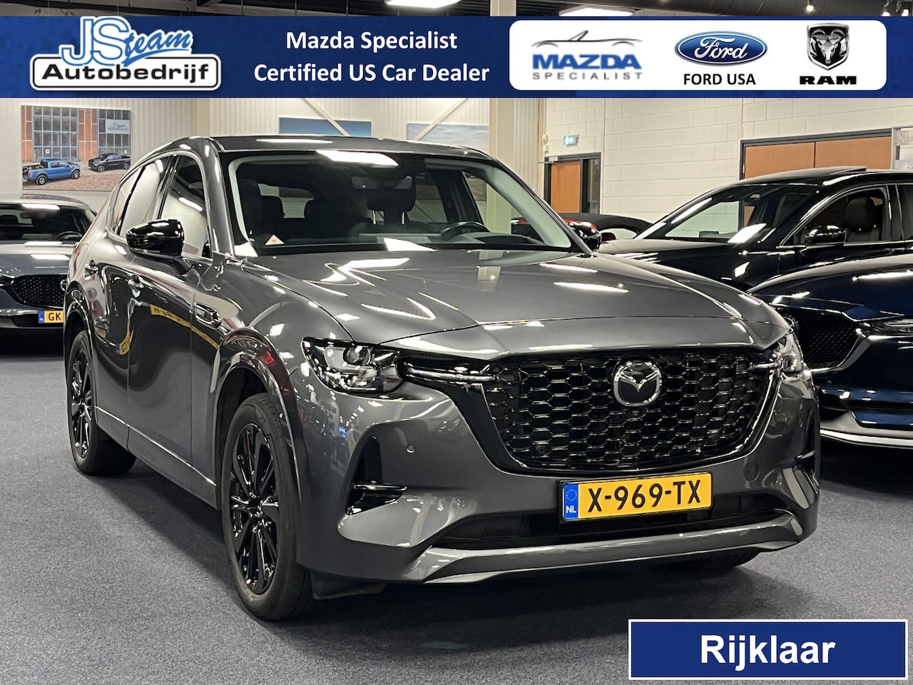 Mazda CX-60 - 2.5 e-SkyActiv PHEV Automaat 327PK Homura Met alle pakketten Plug-in Hybride - AutoWereld.nl