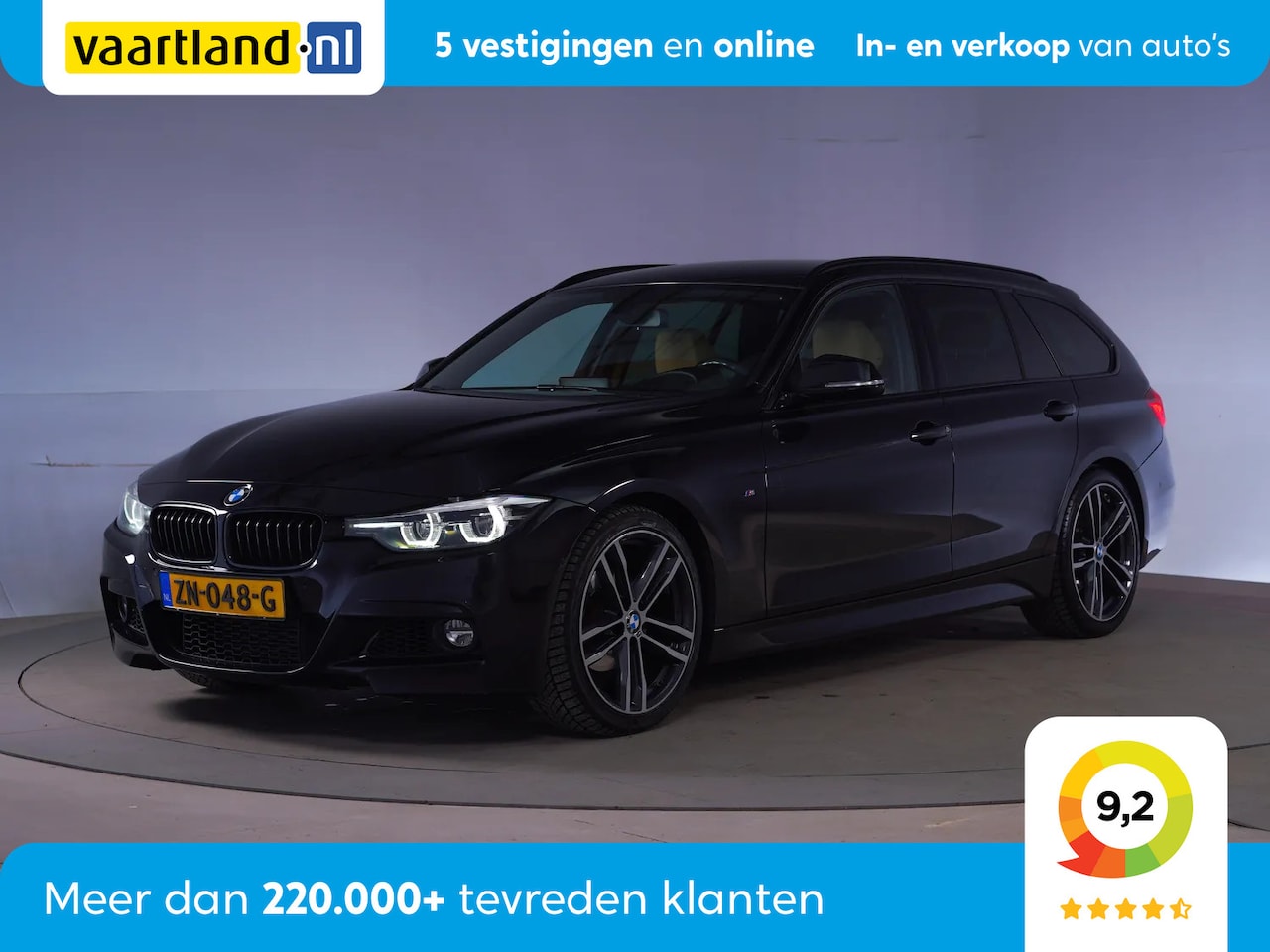 BMW 3-serie Touring - 318i M Sport Corporate Lease [ leder groot navi M-pakket ] - AutoWereld.nl