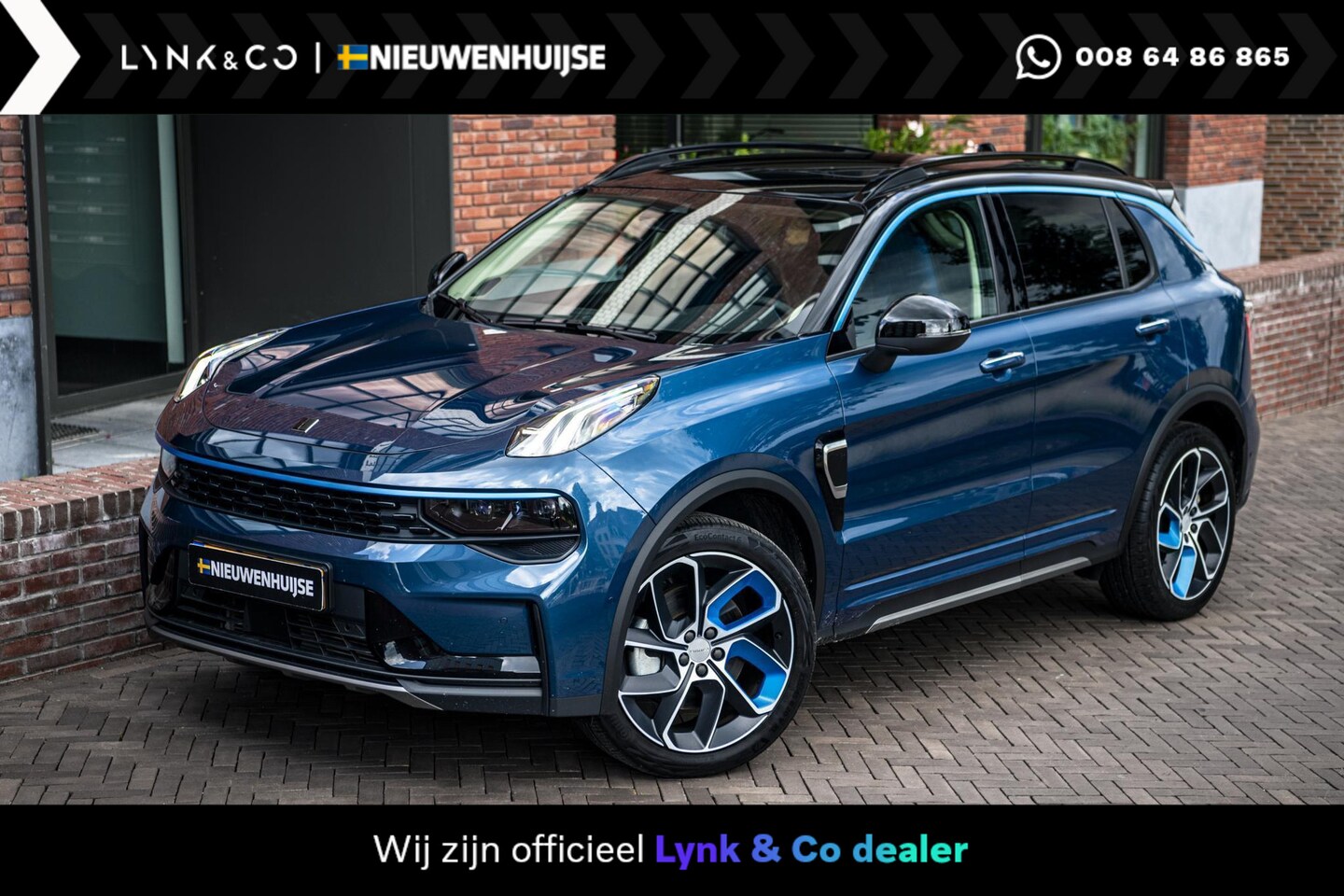 Lynk & Co 01 - 1.5 | 69 KM Elektrisch Rijden | Panoramadak | Adaptieve Cruise Control | Achteruitrijcamer - AutoWereld.nl