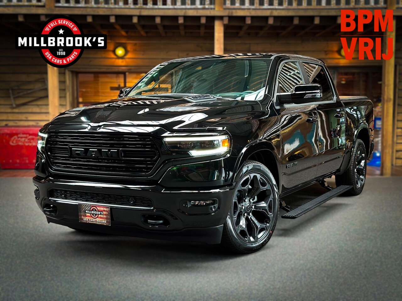 Dodge Ram 1500 - 5.7 V8 4x4 Limited Night, BPM VRIJ, LPG, 6 jaar garantie, bomvol!! - AutoWereld.nl