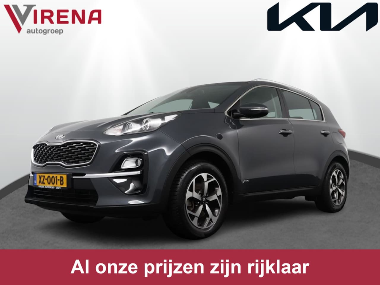 Kia Sportage - 1.6 T-GDI 4WD DynamicLine Automaat - NL Auto -  Dealer onderhouden - 1600KG Trekgewicht - - AutoWereld.nl