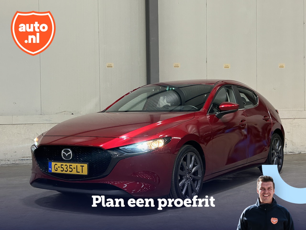 Mazda 3 - 2.0 e-SkyActiv-X M Hybrid 180 Comfort met Bose | LED | Head-Up display | Camera | Carplay - AutoWereld.nl