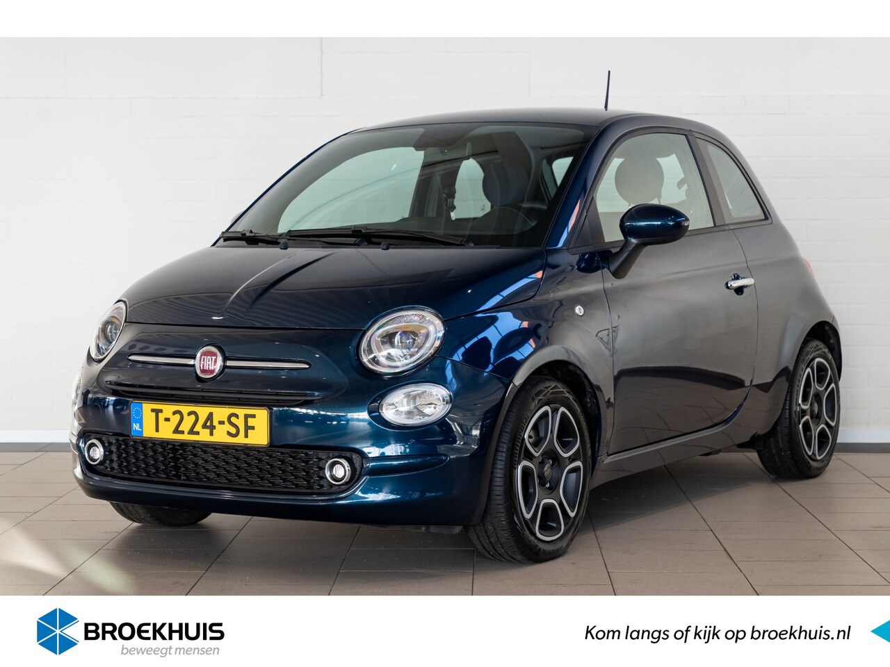 Fiat 500 - 1.0 Hybrid Club | Climate Controle | Parkeersensoren | Apple Carplay & Android Auto | - AutoWereld.nl