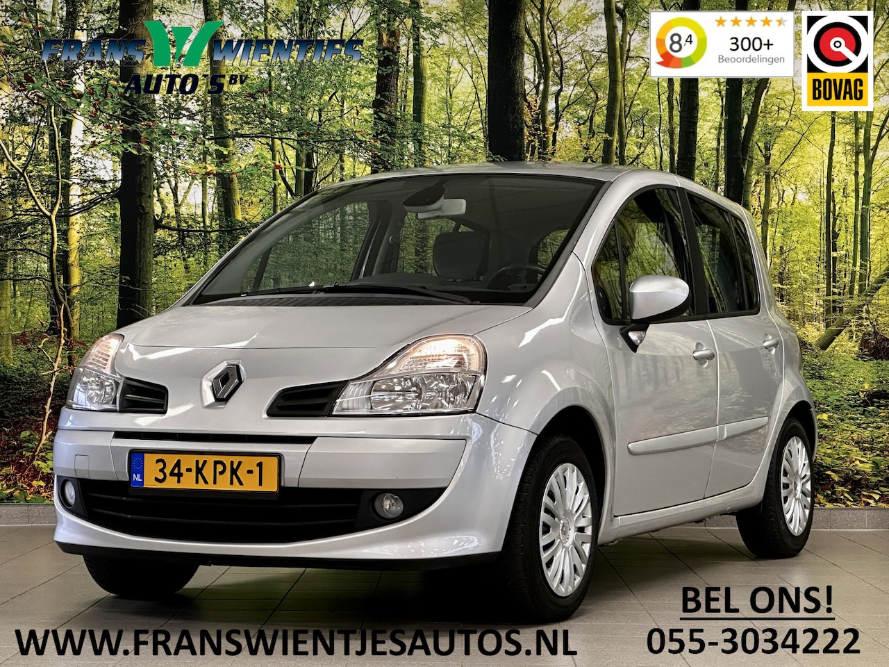 Renault Modus - 1.6-16V Dynamique | 2e Eigenaar | Unieke Kilometerstand | Cruise Control | Automaat | Airc - AutoWereld.nl