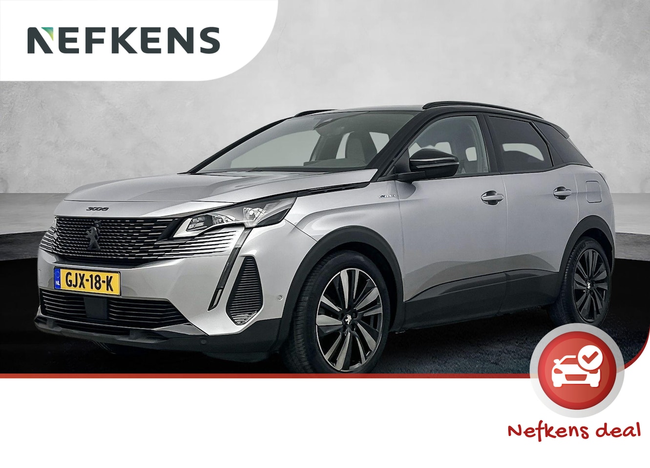 Peugeot 3008 - SUV GT 1.6 Plug-in HYbrid4 300pk Automaat | Navigatie | Schuif-/kanteldak | Achteruitrijca - AutoWereld.nl