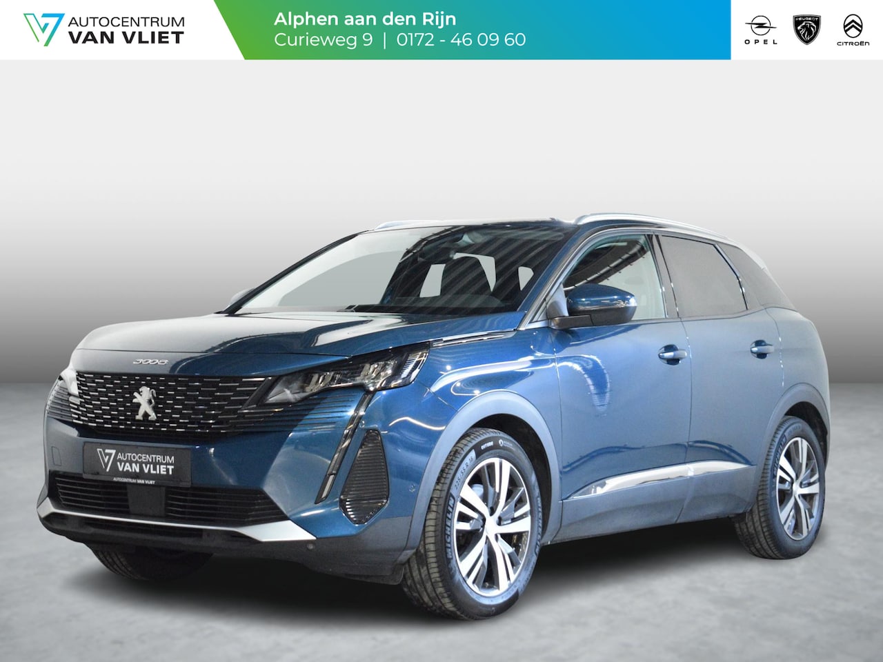 Peugeot 3008 - 1.2 PureTech Blue Lease Premium AUTOMAAT | CARPLAY | NAVIGATIE | E.C.C. | ELEKTRISCHE ACHT - AutoWereld.nl