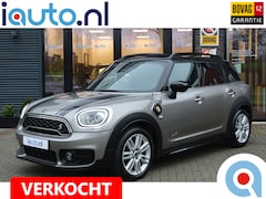 MINI Countryman - 2.0 Cooper S E ALL4 Chili Pano/Leder/LED/Navi/Keyless/Elek. klep/Alarm/18"