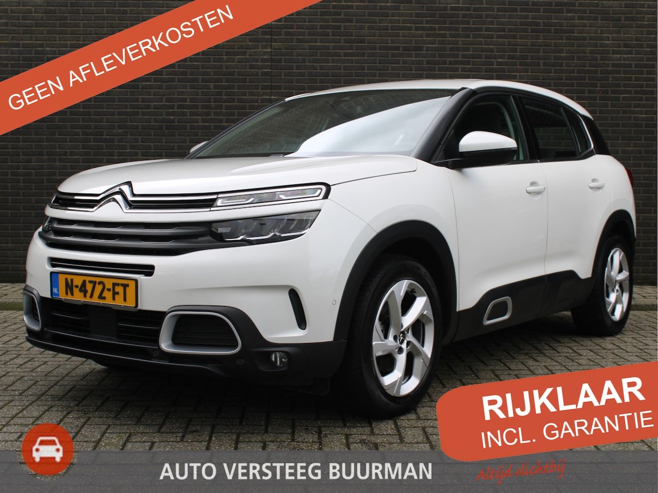 Citroën C5 Aircross - 1.2 PureTech 130pk Business Automaat, Navigatie, dodehoek sensor, Cruise/Climate Control, - AutoWereld.nl