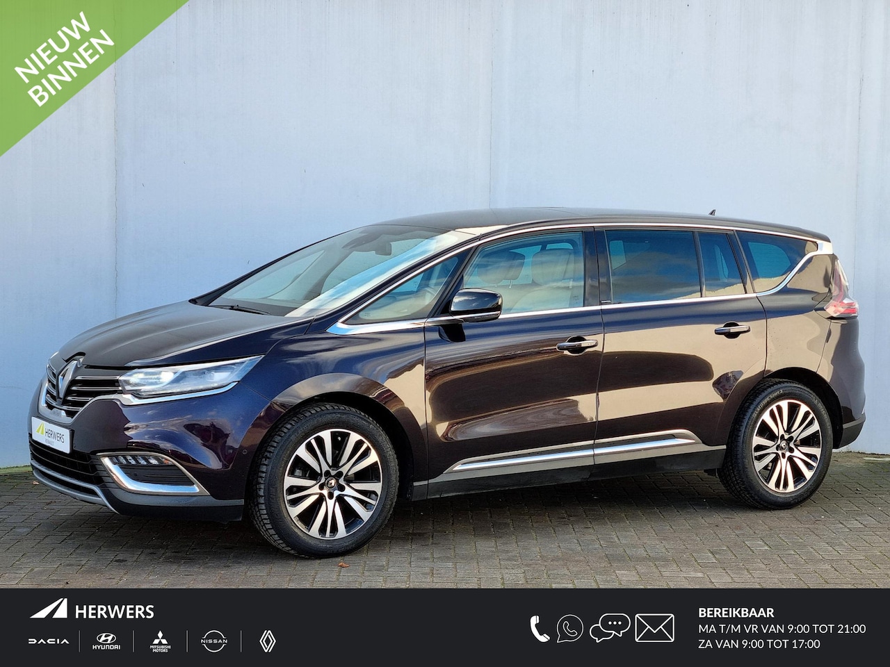 Renault Espace - 1.8 TCe Initiale Paris 5p. 225pk Automaat / Panoramadak / 4 Control / Cruise Control Adapt - AutoWereld.nl