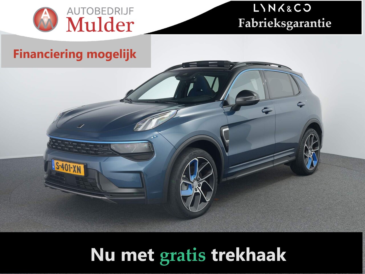 Lynk & Co 01 - 1.5 Zwarte hemel | Trekhaak | 360 | Pano - AutoWereld.nl