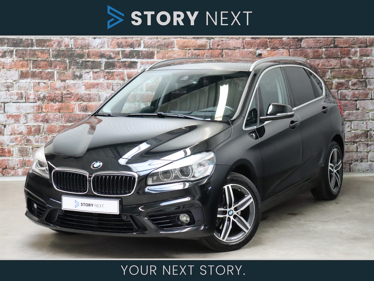 BMW 2-serie Active Tourer - 218i High Executive Sport Line Automaat / Head-Up Display / Achteruitrijcamera / Hifi / Dr - AutoWereld.nl