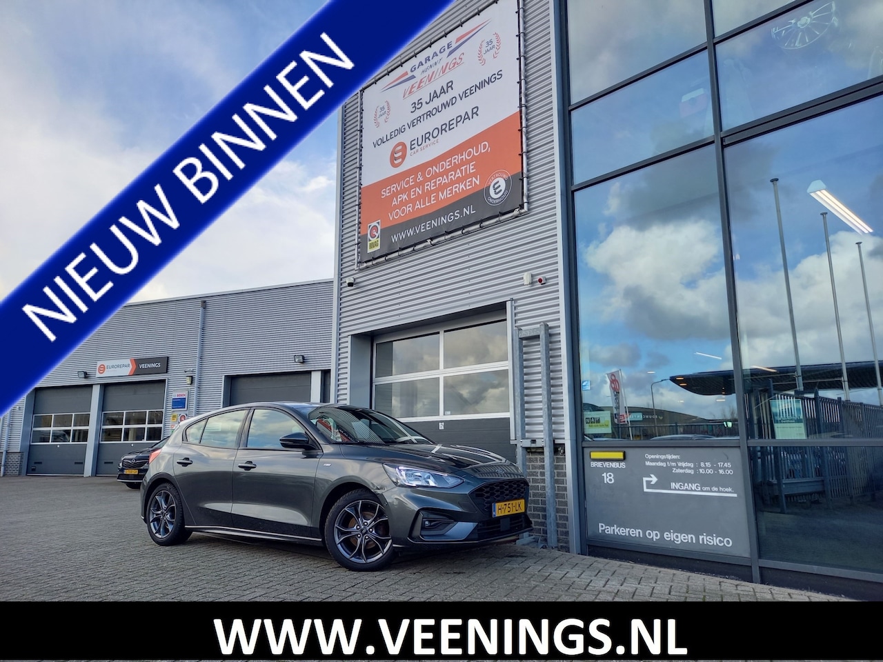 Ford Focus - 1.0 EcoBoost ST Line Business - CAMERA - STOEL + STUUR VERWARMING - SPORT - NL AUTO - 1 EI - AutoWereld.nl