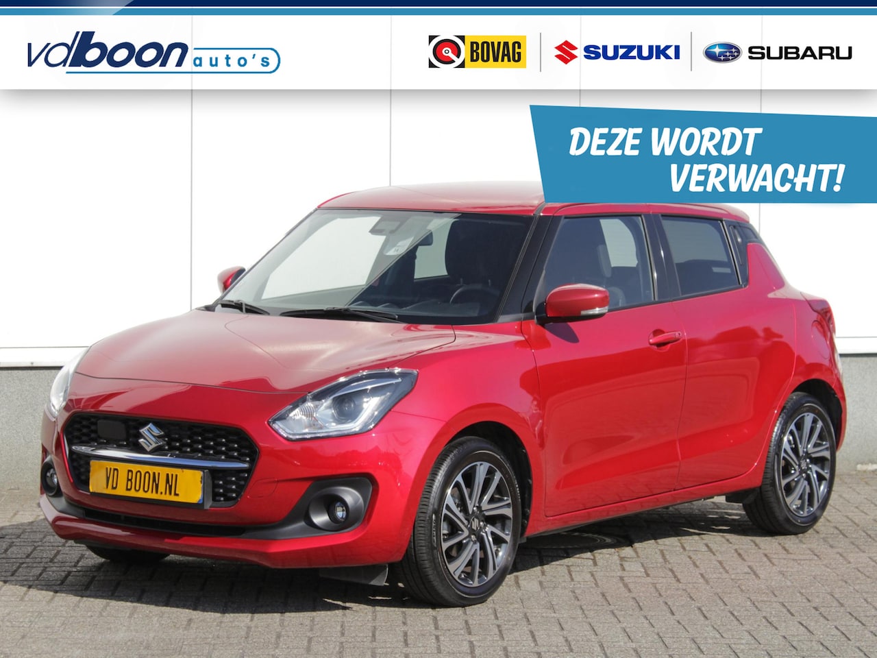 Suzuki Swift - 1.2 Style Smart Hybrid | Navi | Adap. Cruise | Clima | Park sens | Lm-Velgen - AutoWereld.nl