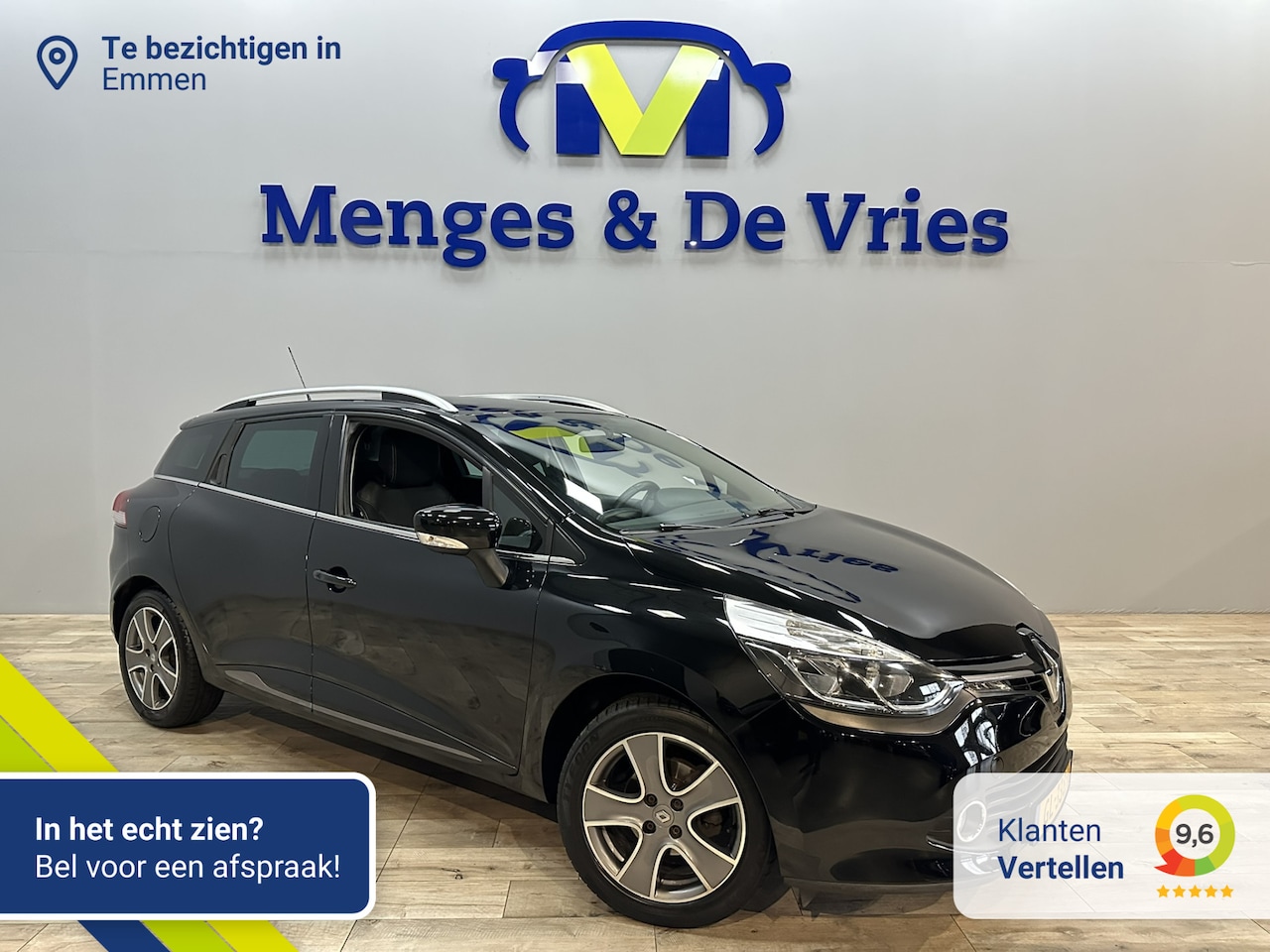 Renault Clio Estate - 0.9 TCe Night&Day Airco | Cruise Control | Navigatie | 16" velgen | Trekhaak | Elek ramen - AutoWereld.nl