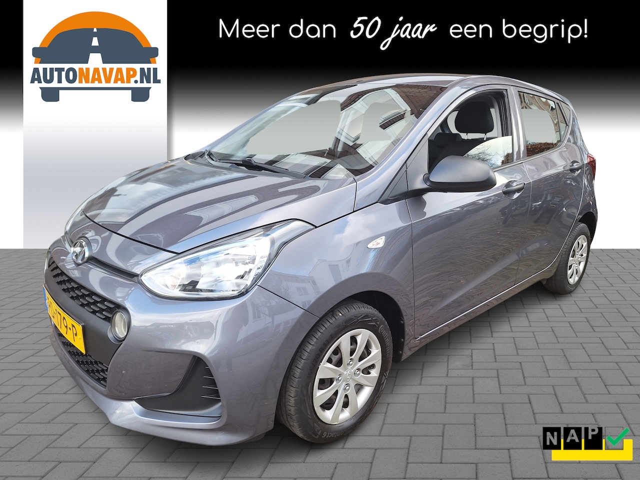 Hyundai i10 - 1.0i i-Motion 5Drs /44.000 Km/Airco/Garantie - AutoWereld.nl