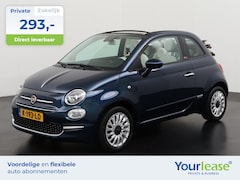 Fiat 500 C - 1.0 Hybrid Lounge | All-in 293, - Private Lease | Zondag Open