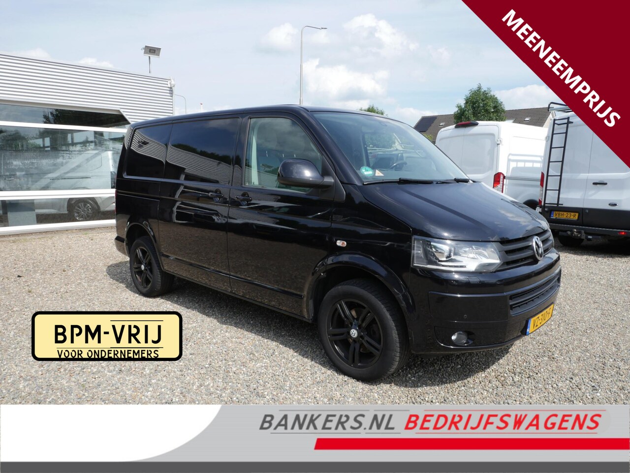 Volkswagen Transporter - 2.0 TDI 180PK, 4Motion, DSG, 2 x Schuifdeur, nieuwe motor gehad bij 245000km - AutoWereld.nl