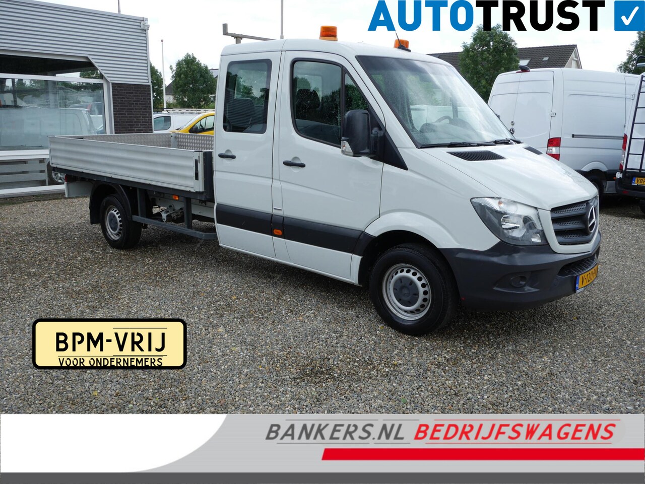 Mercedes-Benz Sprinter - 314Cdi Dubbel cabine open laadbak automaat - AutoWereld.nl