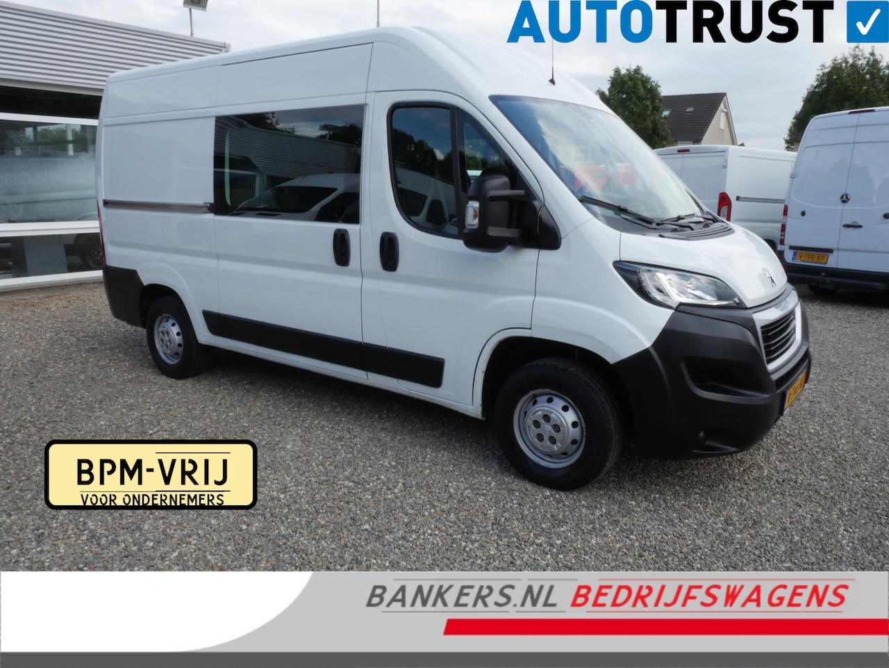 Peugeot Boxer - 2.0 BlueHDI 130PK, L2H2 Dubbel Cabine, Airco - AutoWereld.nl