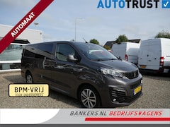 Peugeot Expert - 2.0 BlueHDI 120PK, Dubbel Cabine, Airco, Automaat 2 x Schuifdeur