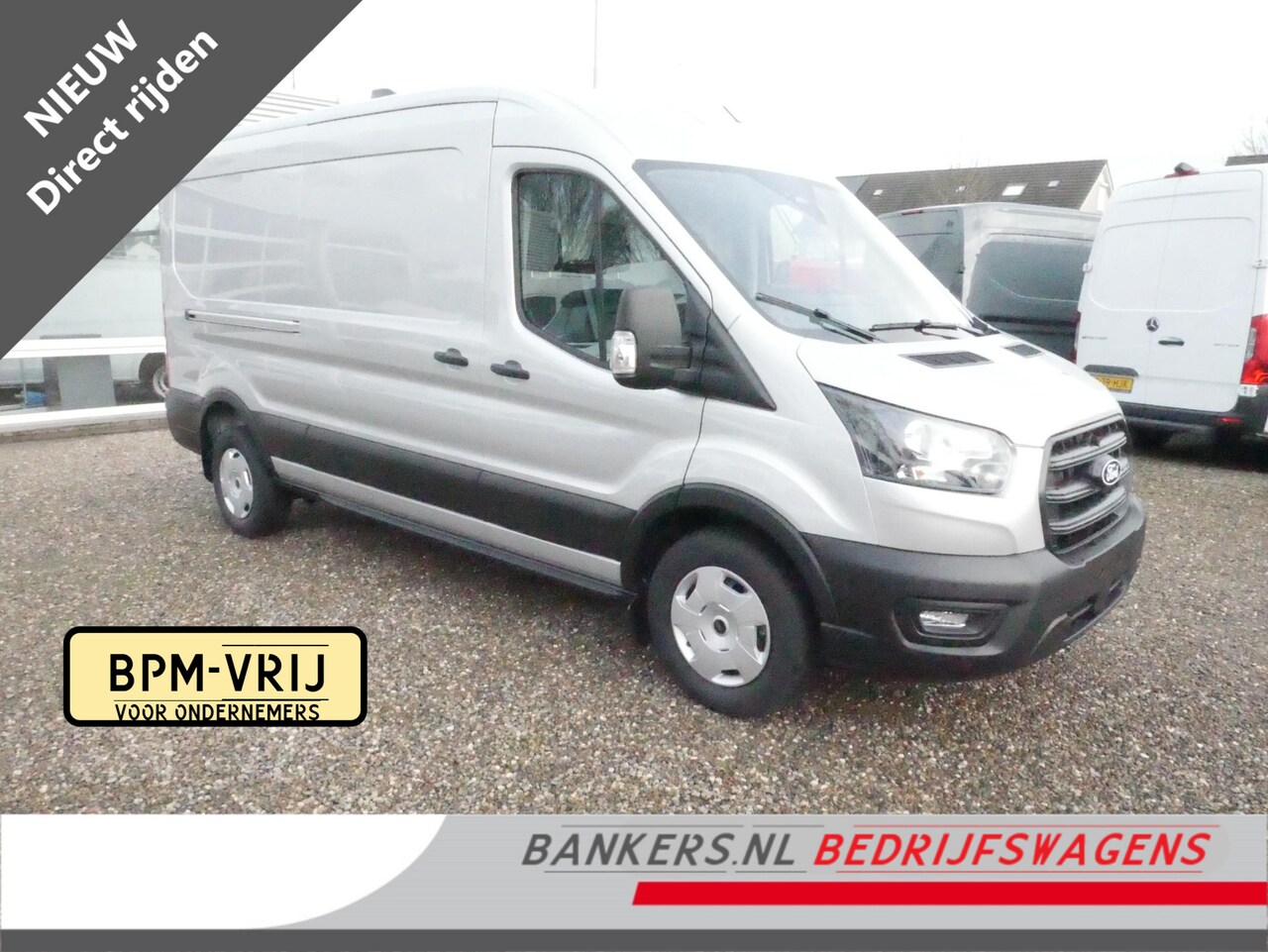 Ford Transit - 2.0 TDCI 130PK, L3H2, Airco, Nieuw, Direct uit voorraad leverbaar, 02 Stuks - AutoWereld.nl