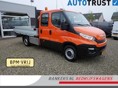 Iveco Daily - 35S16D 2.3 160PK, Dubbel Cabine, Automaat, Airco, Pickup, Open laadbak L*B*H = 270*205*40,