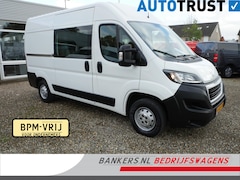 Peugeot Boxer - 2.0 BlueHDI 130PK, L2H2, Dubbel Cabine, Airco